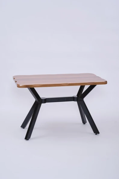 Kütük MDF Boyalı Lak Panel Mutfak Masası 70x120