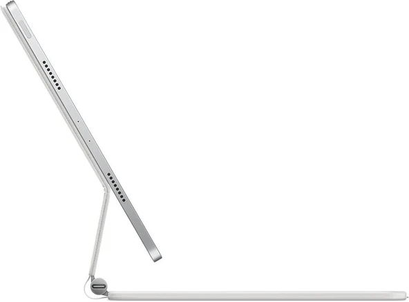 Apple Magic Keyboard: 11 inç iPad Pro ve iPad Air (4. ve 5. nesil) için iPad klavyesi ve kılıfı, harika yazma deneyimi, yerleşik trackpad, Almanca - Beyaz - 4