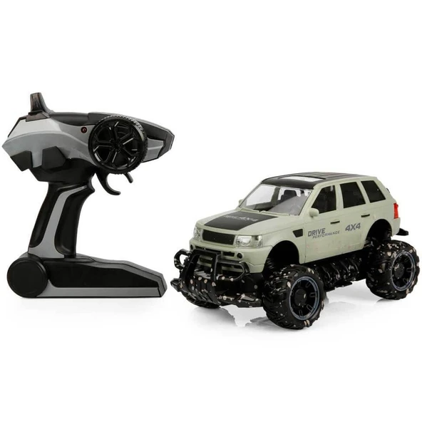 Crazon 1:18 Uzaktan Kumandalı 4x4 Crazy Off-Road Araba 2.4 Ghz Usbj Şarj Gri