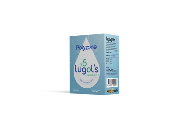 LUGOL'S SOLUTION %5 20 ML POLYZONE