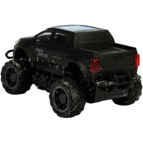 Crazon 1:18 Uzaktan Kumandalı 4x4 Crazy Off-Road Araba 2.4 Ghz Usbj Şarj Siyah Mavi - 4