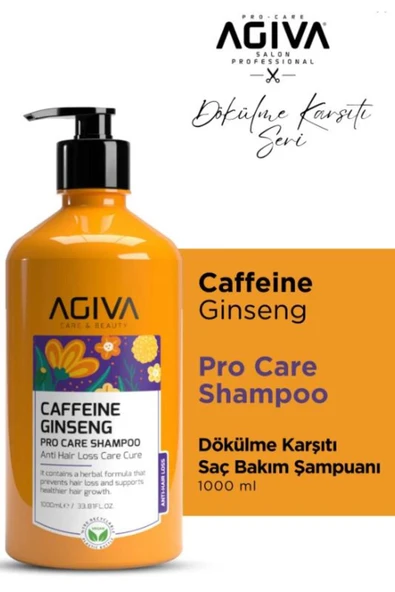 Agiva Care Caff-Ginseng 1 L Şampuan