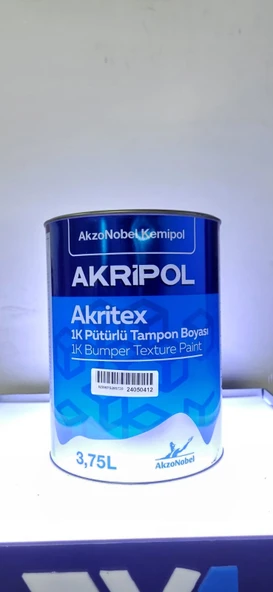 AKRİPOL PÜTÜRLÜ TAMPON BOYASI 3,75 LİTRE