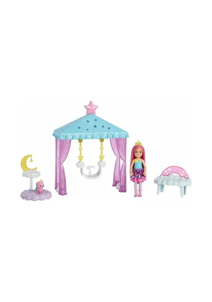 Barbie Dreamtopia Chelsea Oyun Alanı HLC27 Lisanslı Ürün - 5