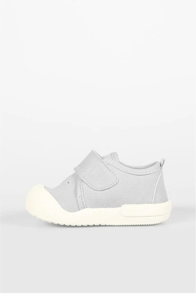 Vicco Anka II 950.E25Y.224 Unisex Çocuk İlk Adım Ayakkabı Gri 19-21 - 4