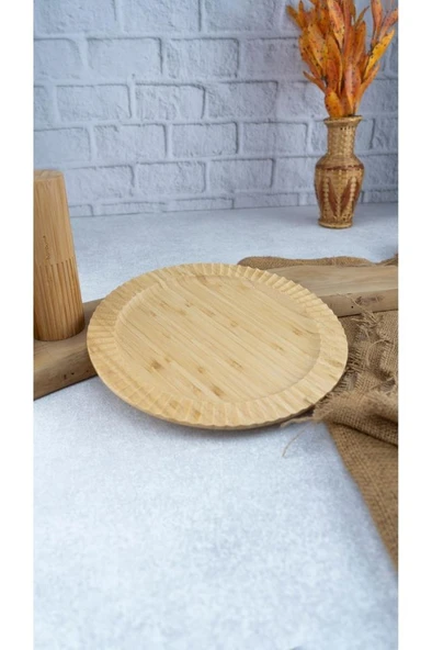 Bambum Crumble - Yuvarlak Tabak Büyük ürün görseli