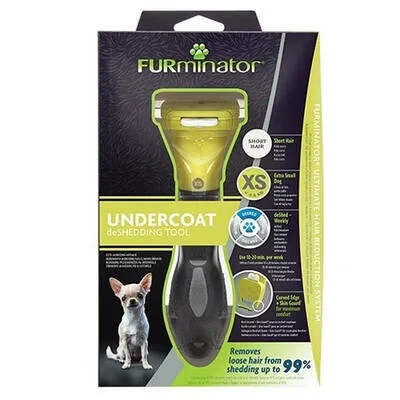 Furminator Short Hair Kısa Tüylü Köpek Tarağı XS - Resim 2