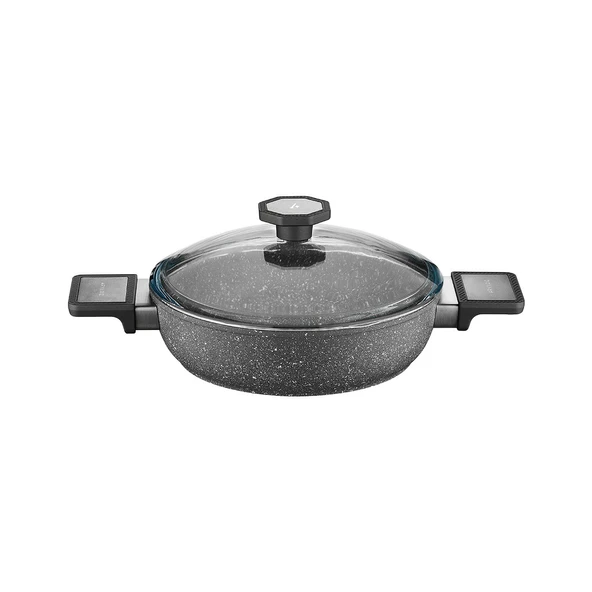 Aryıldız Vortex Granitium 7 Parça Tencere Seti Ar260241 - Resim 5