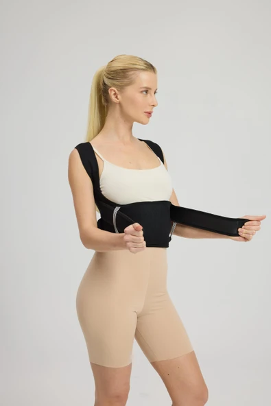 4 Kolonlu Dik Duruş Korsesi - Resim 11