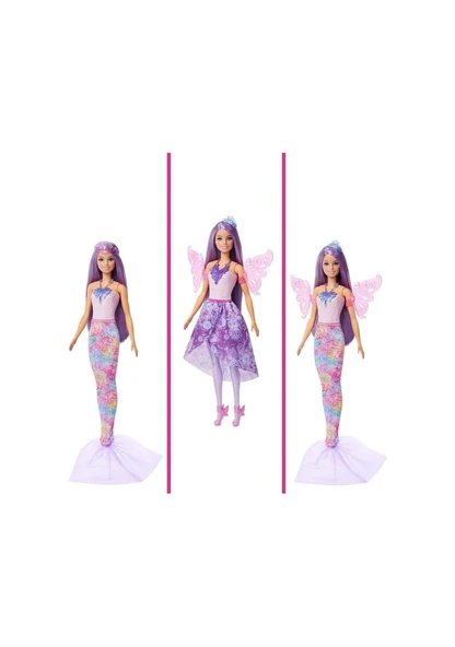 Barbie 3in1 Denizkızı Kostüm Seti JCP74 Lisanslı Ürün - Resim 3