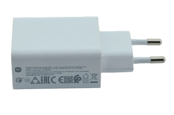 Xiaomi MI Uyumlu MDY-11-EP Şarj Adaptörü Kutusuz - 2