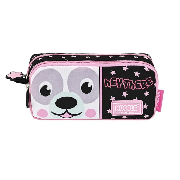 Muggle 2 Bölmeli Hey There Okul Çantası + Termoslu Beslenme Çantası + Kalemlik - 5
