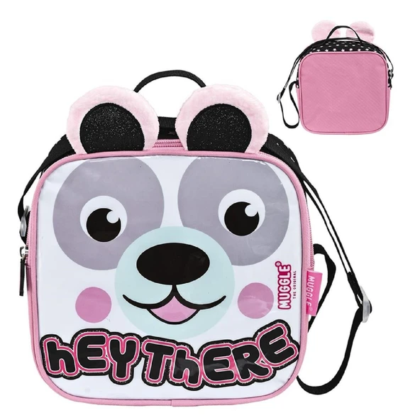 Muggle 2 Bölmeli Hey There Okul Çantası + Termoslu Beslenme Çantası + Kalemlik - 7
