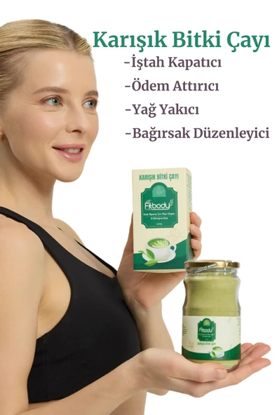 Doğal Karışımlı Detox Çay, Zayıflamaya Yardımcı Bitkisel Çay - 3