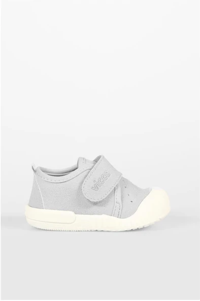 Vicco Anka II 950.E25Y.224 Unisex Çocuk İlk Adım Ayakkabı Gri 19-21 - 3