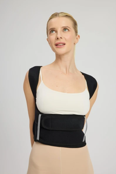 4 Kolonlu Dik Duruş Korsesi - Resim 10