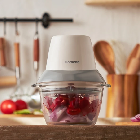 Homend Robochop 2107H Doğrayıcı Rondo - Krem Gri - 2