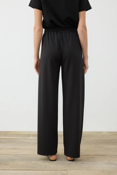 Terzi Dükkanı Oversize Minimalist Kadın Pantolon - Rahat ve Şık - Resim 4