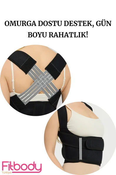 4 Kolonlu Dik Duruş Korsesi