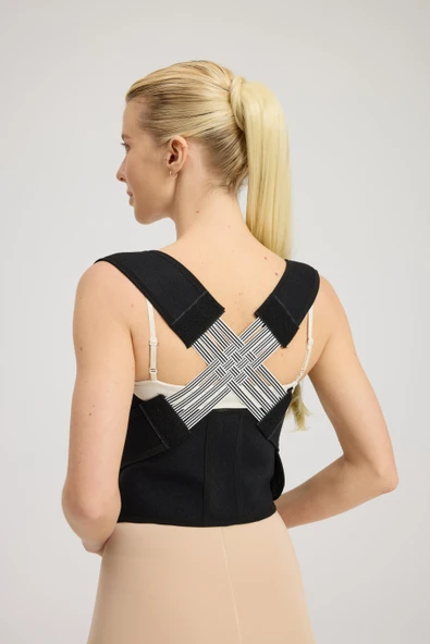 4 Kolonlu Dik Duruş Korsesi - Resim 9