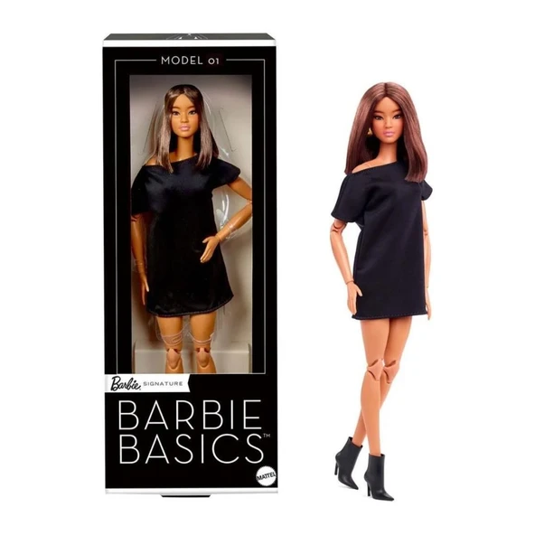 Barbie Basics Ikonik Koleksiyon Bebek Model 01 JBH72 Lisanslı Ürün ürün görseli 1