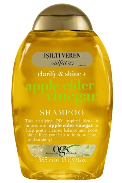 OGX Apple Cider Vinegar Şampuan 385 Ml