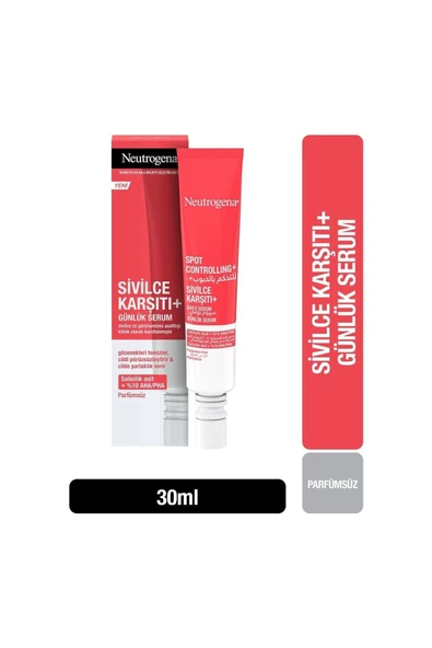NEUTROGENA Sivilce Karşıtı + Serum 30 Ml X 2 Adet (yeni Ürün)