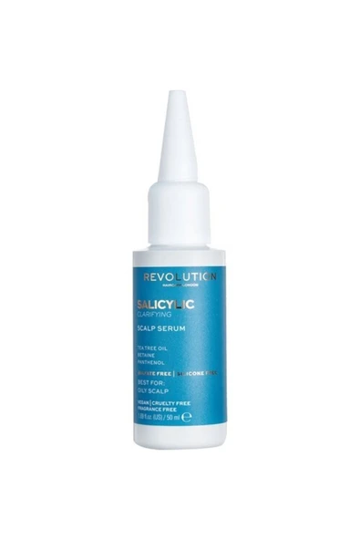 REVOLUTİON HAİRCARE Saç Derisi Serumu Salsilik Asit Yağlı Saçlar Için Arındırıcı 50 Ml