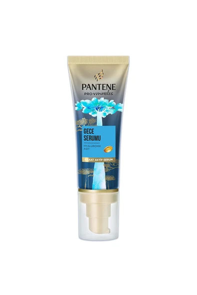 PANTENE Kuru Saç Uçlarını Pürüzsüzleştirici,Yumuşatıcı ve Parlaklık Veren Gece Serumu 70 ml - 2