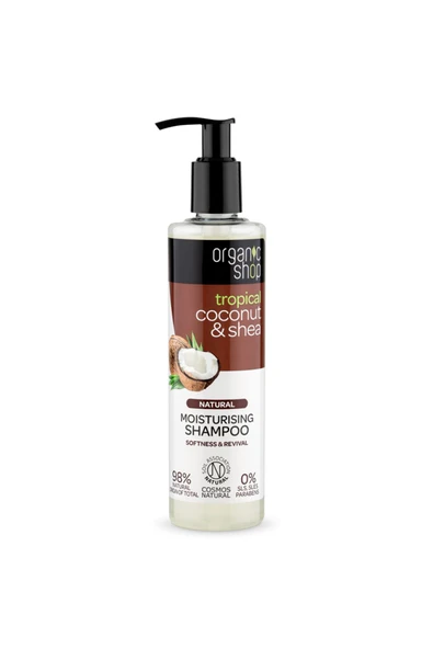 ORGANİC SHOP Hindistan Cevizi & Shea Yağlı Şampuan 280 ml