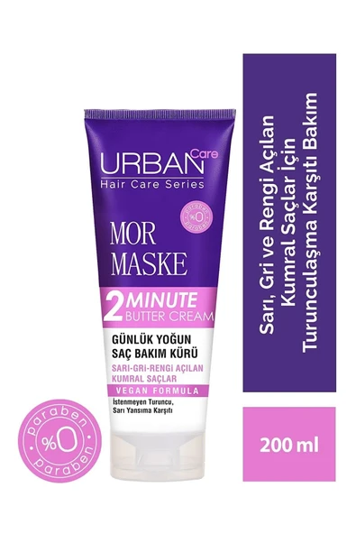URBAN CARE Urban Hair Care Series Mor Maske