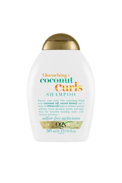 OGX Bukleli Saçlar Için Nemlendirici Coconut Curls Sülfatsız Şampuan 385 ml - Resim 5