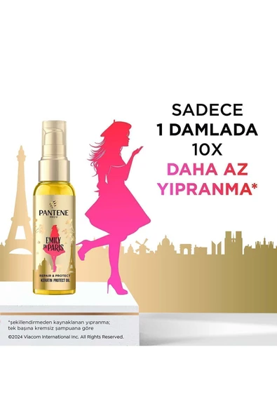 PANTENE Emily in Paris Keratin Koruyucu Maske 200 ML - 6