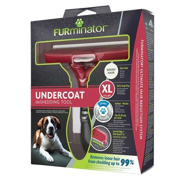 Furminator Short Hair Kısa Tüylü Köpek Tarağı Xlarge - 4