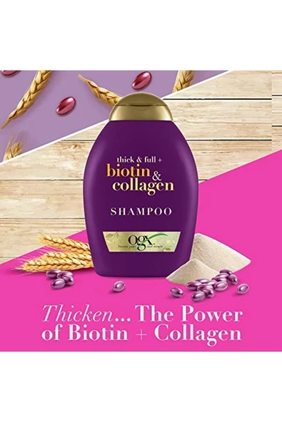 OGX Dolgunlaştırıcı Biotin & Kolajen Şampuan 385 ml - 3