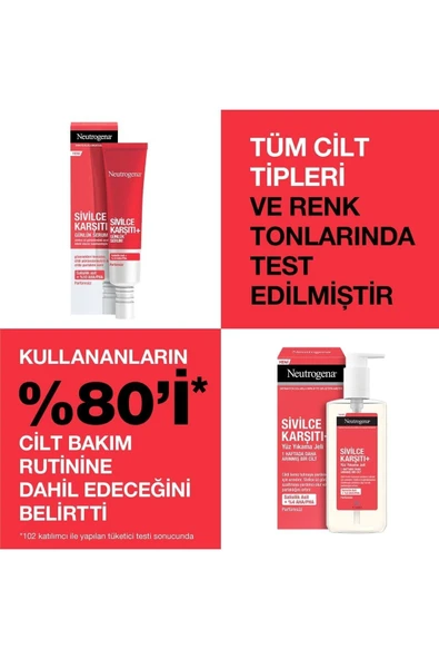NEUTROGENA Sivilce Karşıtı + Serum 30 Ml X 2 Adet (yeni Ürün) - Resim 4