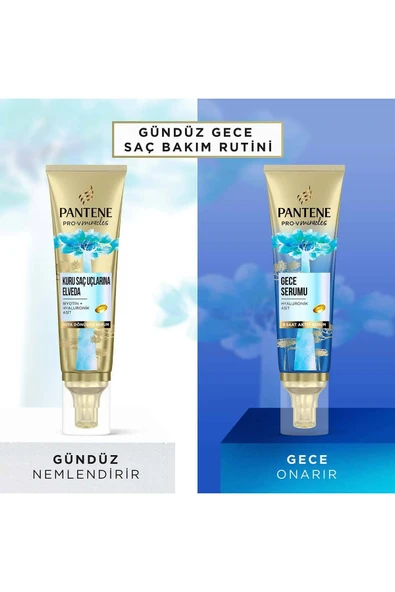 PANTENE Miracles Hydra Glow Şampuan + Saç Kremi 300 ml + Maske 300 ml + Gece Serumu 70 ml + Gündüz Serumu - 7