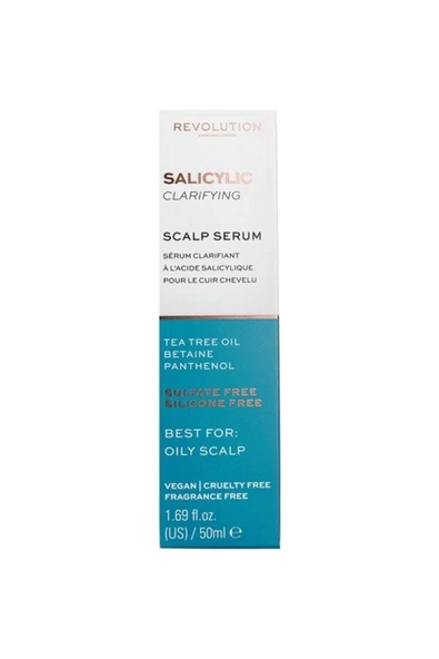 REVOLUTİON HAİRCARE Saç Derisi Serumu Salsilik Asit Yağlı Saçlar Için Arındırıcı 50 Ml - 3