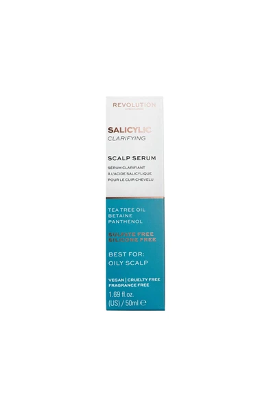 REVOLUTİON HAİRCARE Saç Derisi Serumu Salsilik Asit Yağlı Saçlar Için Arındırıcı 50 Ml - 6