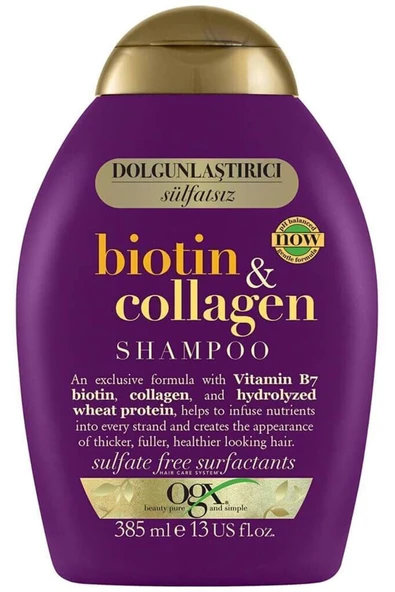 OGX Şampuan Biotin&collegen 385 Ml ürün görseli 1