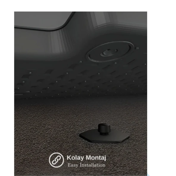 3D PASPAS SİYAH MERCEDES E SERİSİ W212 2011+ - 4