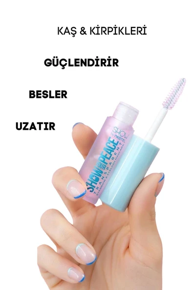 SHOW BY PASTEL Orjinal Yeni Ürün Pastel Show Your Peace Transparan Kaş Ve Kirpik Maskarası 4.5ml - 2