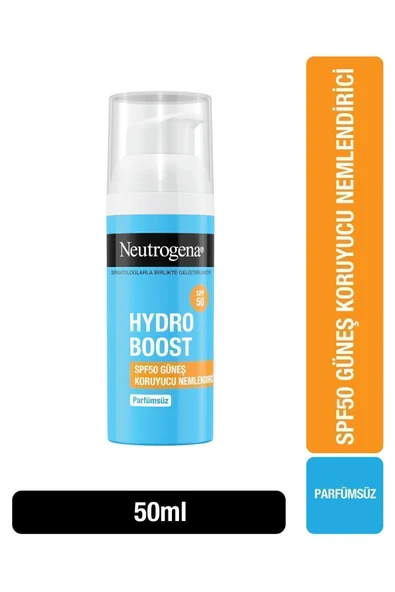 NEUTROGENA Hydro Boost SPF50 Güneş Koruyucu Nemlendirici