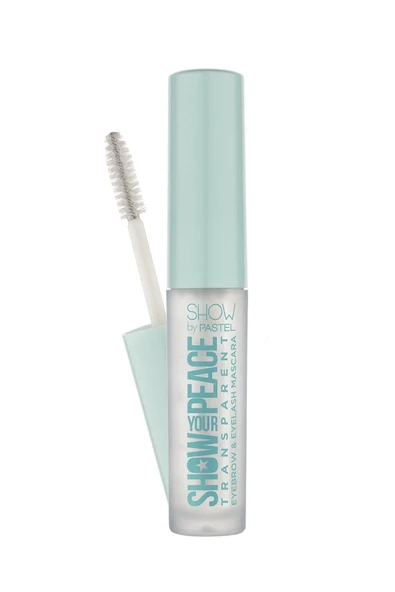 SHOW BY PASTEL Orjinal Yeni Ürün Pastel Show Your Peace Transparan Kaş Ve Kirpik Maskarası 4.5ml