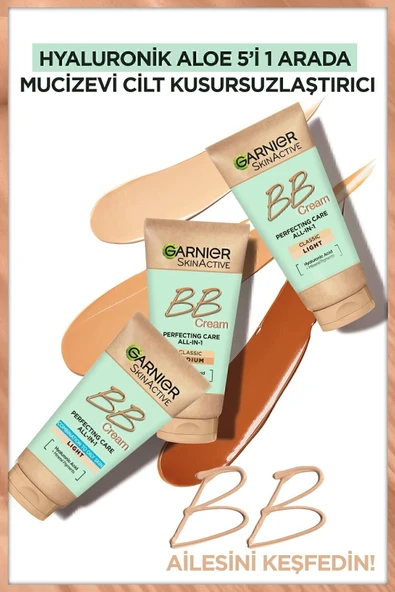 GARNİER Karma ve Yağlı Ciltler için BB Krem Orta Ton SPF 20 50 ml - 6