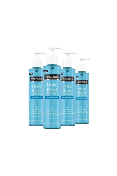NEUTROGENA Hydro Boost Water Gel Temizleyici 200 Ml X 4