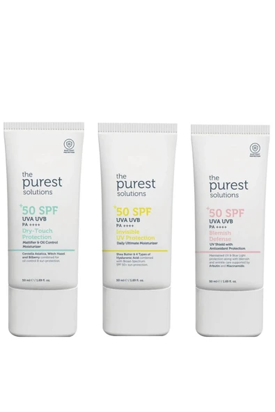 THE PUREST SOLUTİONS Yüz Güneş Kremi Seti