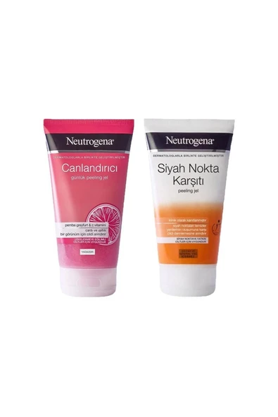 NEUTROGENA Canlandırıcı Pembe Greyfurt Ve Siyah Nokta Karşıtı Peeling 150 Ml