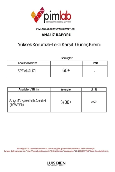 LUİS BİEN Leke Karşıtı SPF 50+ Güneş Kremi Yüksek Koruma Nemlendirici Tüm Cilt Tipleri İçin 2'li Set - 5