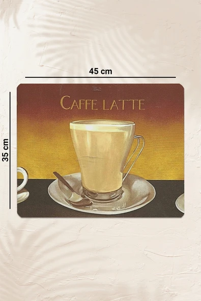 Valerine Life Kahve Makinesi Matı Sıvı Geçirmez Kaymaz Yıkanır Çaycı Çay Espresso Makinesi Pad 35x45cm 27250211 - 2